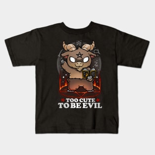 Too Cute to Be Evil Kids T-Shirt